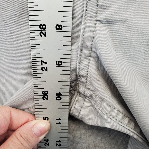 Bonobos Chino Pants Slim Tailored Mens Size 33x30 Light Gray Cotton Pockets - Picture 3 of 11